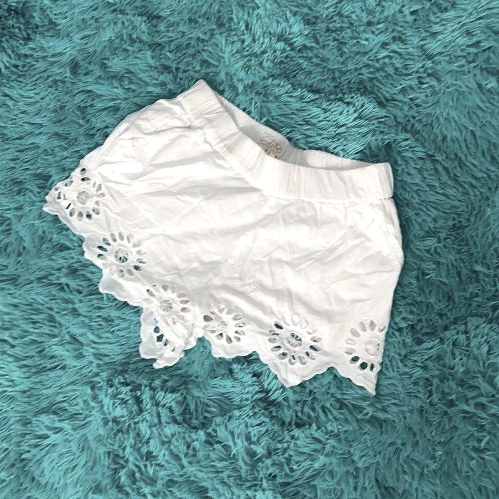 White shorts